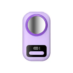 2026 New Model Cooling Outdoor Waist-Hanging Fan Portable Neck-Hanging USB Fan with Long Battery Life and Digital Display