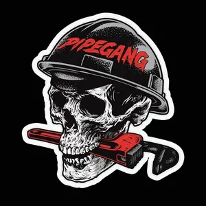 PIPEFITTER Welder Sticker, PLUMBER Sticker, PIPELINE Hard Hat Stickers, Blue collar Sticker, Hard Hat Stickers For Men