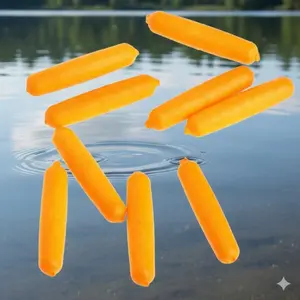 High-Density Foam Fishing Float Set for Freshwater & Saltwater Fishing - Tangle-Free, Lightweight, and Sensitive Indicator for Carp & Trout with Multiple Float Options for Versatile Use Fishing Accessories