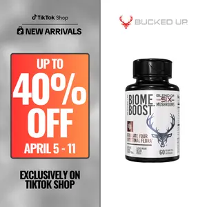 Bucked Up Biome Boost Dietary Supplement  [60 Capsules] Dietary Supplement