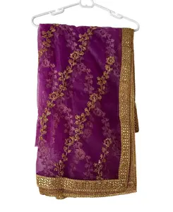Phulkari embroidered Dupatta