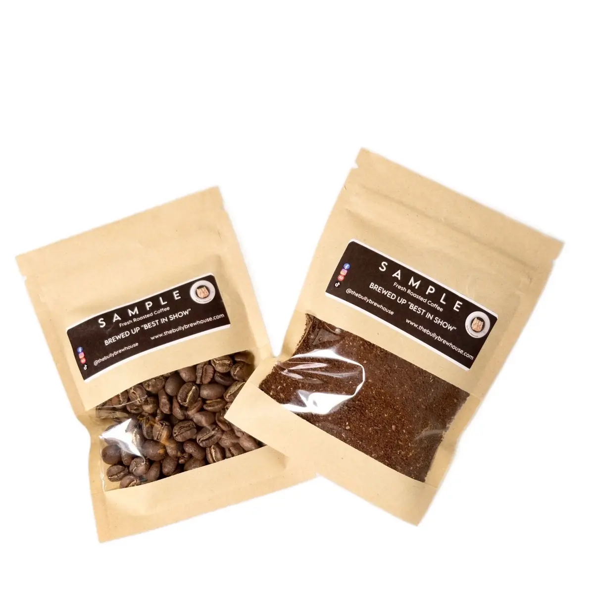 Sample Size : Best In Show / Medium-Dark Roast Coffee Whole Bean or Ground
