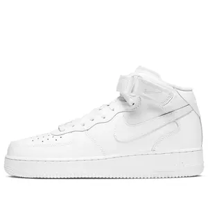 NIKE Air Force 1 Mid '07 'Triple White' Sports Footwear, Style Code CW2289-111