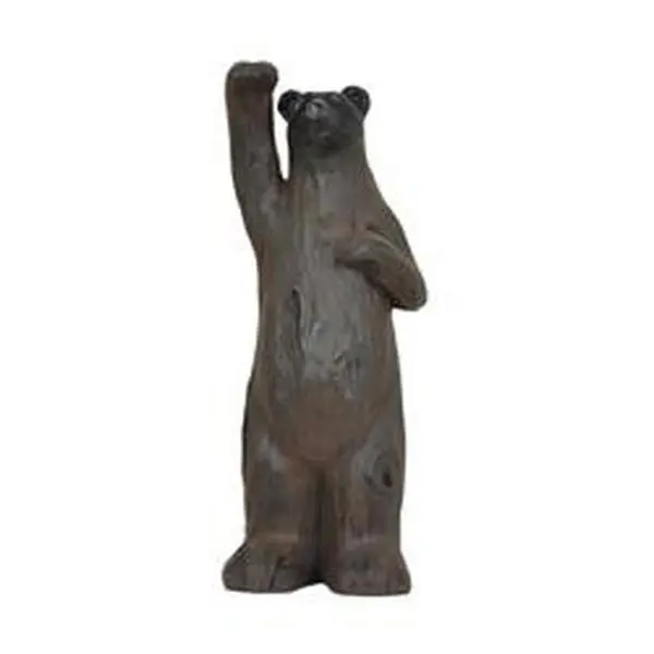 Crestview Collection CVDEP650 Poppa Bear Statues, 6.5x5.5x18 in, Pack of 2, Home & Garden Decor