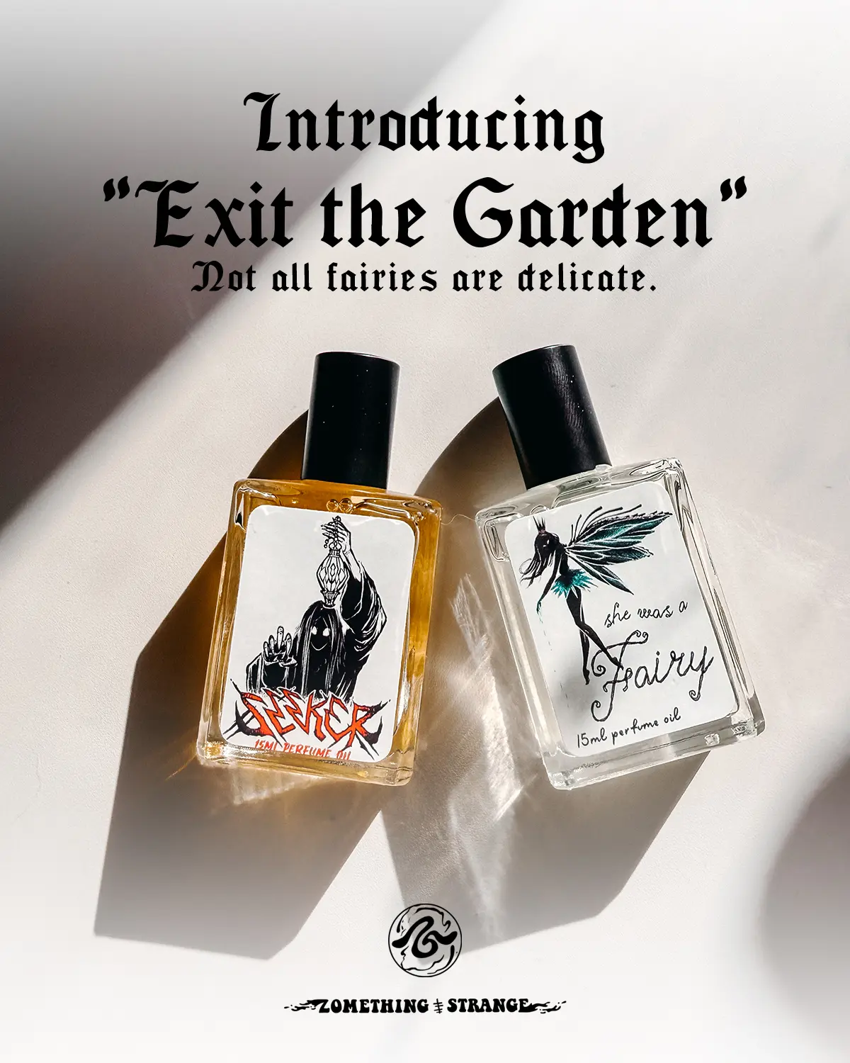 New 15ml Roller Oils by Zomething Strange- Sweet, Earthy, Masculine Scents