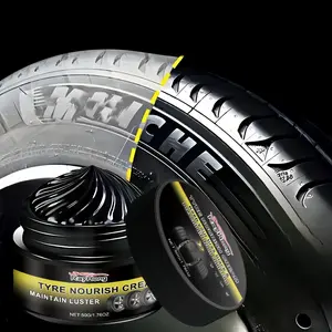 Car Pneumatic Tire Refurbishment Coating Cream, Car Tires, 1 Count Car Interior Cleaning & Care Cream, Plastic & Rubber Care Product for Car, Professional Car Care Product, Car Detailing Products