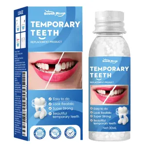 Moldable Dental Gel DenturesTemporary Fillings Cavities and Teeth FillingsTemporary Tooth Filling Denture Kit Oral falsetooth fake Resin