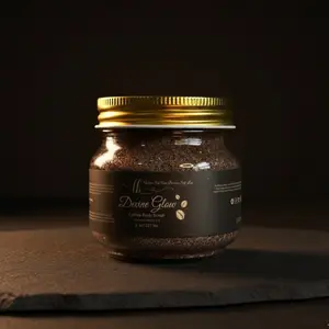 Devine Glow Coffee Scrub – Exfoliating Body Scrub for Smooth Radiant Skin (8 oz)