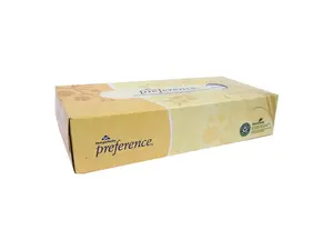 Facial Tissue, Flat Box, 2 Ply, 100 SH/BX, White