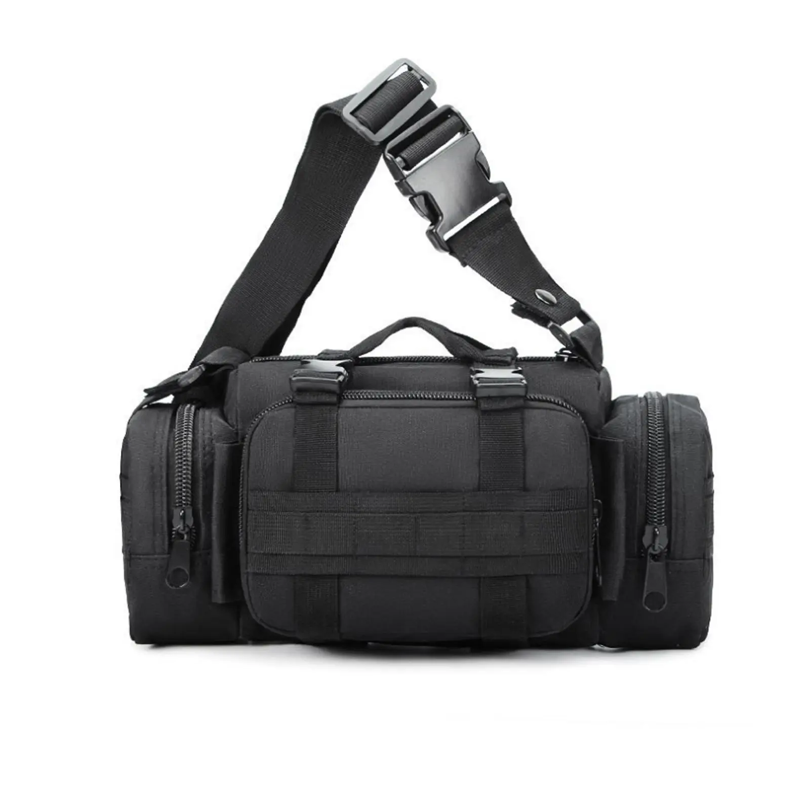 Unisex Cycling Waist Bag, Single Shoulder Crossbody Bag, Tool Storage Waist Pack, Camera Bag, Multi-Functional Tactical Molle Bag