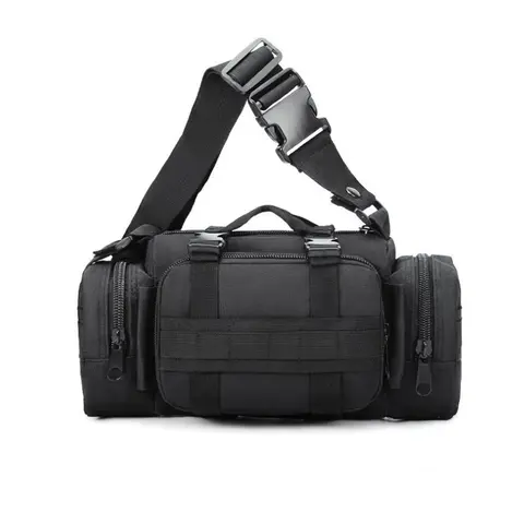 Unisex Cycling Waist Bag, Single Shoulder Crossbody Bag, Tool Storage Waist Pack, Camera Bag, Multi-Functional Outdoor Molle Bag