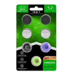 VIDPPLUING Freek Galaxy for PS and Xbox controllers | 2 high performance sticks | 1 high stick, 1 mid stick | 1 mid stick, 1 high stick, 1 high stick ring