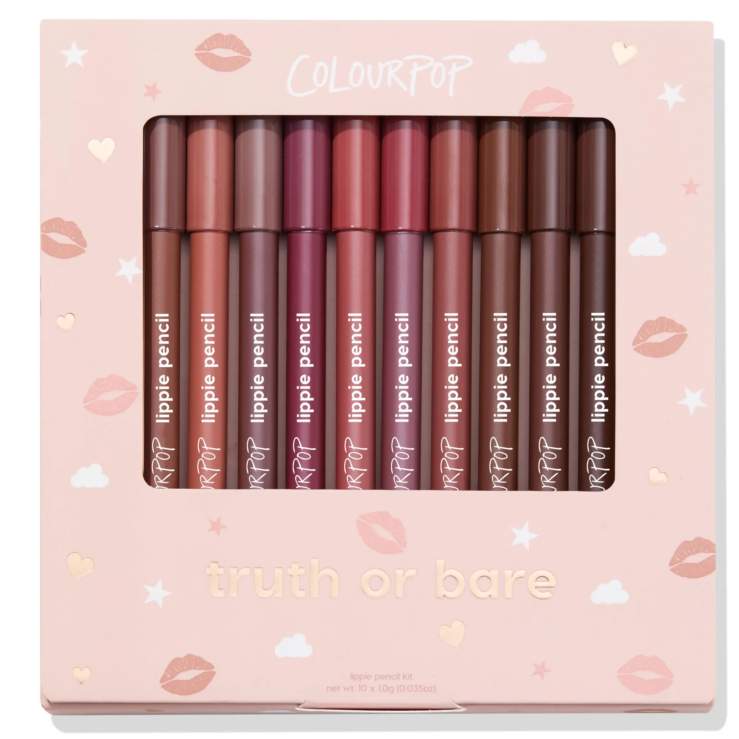 ColourPop® Lippie Pencil Vaults - Creamy, Matte, Non-Drying Lip Liners - Varying Shades