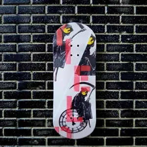 Professional Fingerboard - 34mm Deck - Yield - "Grin Reaper"