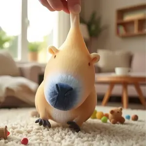 Animal Squishy Toys for Stress Relief and Fun, Cute Capybara Toy for Children, is a favorite gift for kids relaxation musical butter anxiety portable gift relief toy