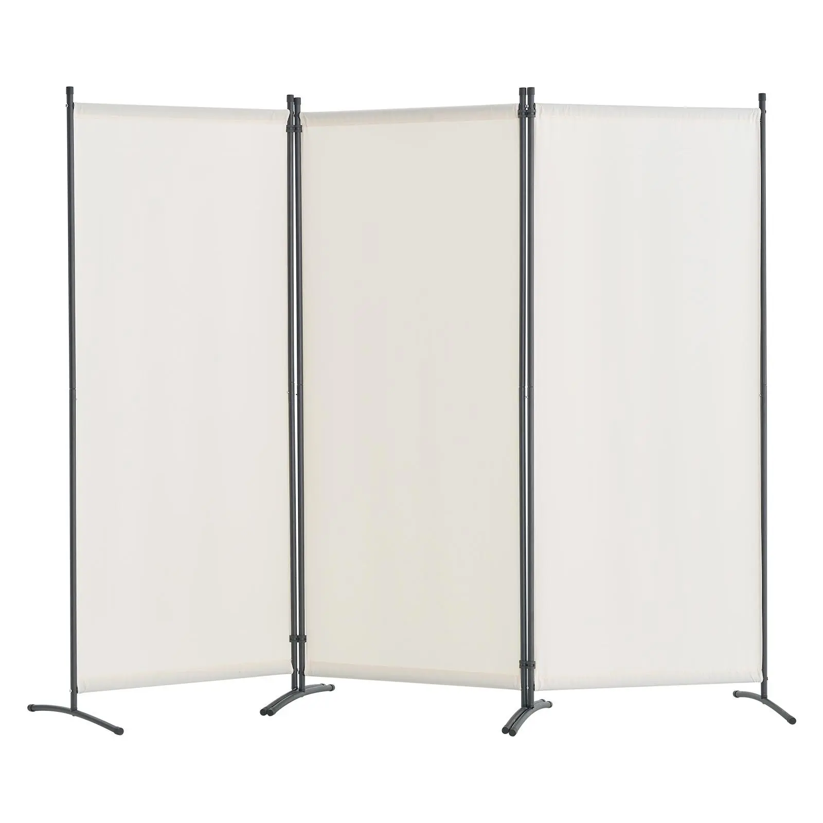 【SummerFinds】VEVOR Room Divider,  , 3 Panel Room Dividers and Folding Privacy Screens , Fabric Partition Room Dividers for Office, Bedroom, Dining Room, Study, Freestanding, White