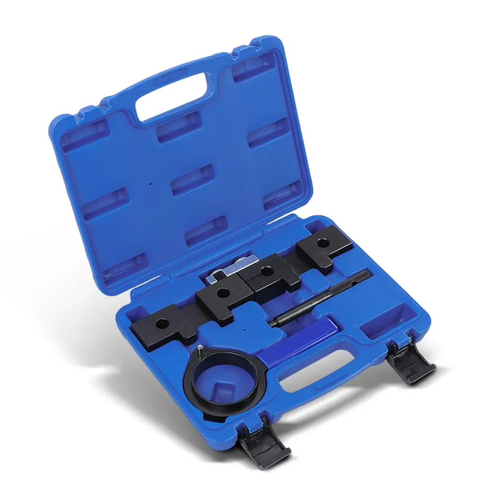 Premium Heavy-Duty Engine Alignment Valve Camshaft Locking Timing Tool Kit, Drop-Forged Heat-Treated with Locking Pins, Position Hold for BMW M50/M52/M54 Car Repair Assembly & Disassembly Tools