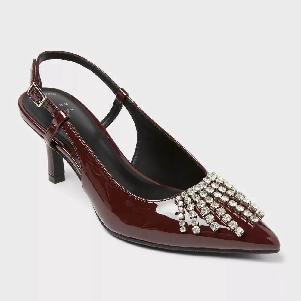 Women’s Serafina Heels with Memory Foam Insole - A New Day Women’s Serafina Heels with Memory Foam Insole - A New Day