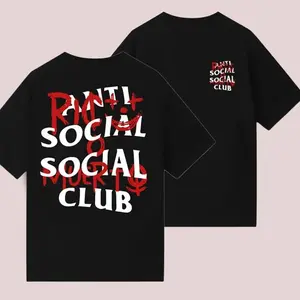 Anti Social Social Club Double-Sided Graphic T-Shirt tees