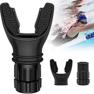 Breathing Trainer, Portable Lung Trainer, Breathing Resistance Trainer for Oral and Muscular Exercise, Daily Fitness Training, Easy-to-clean Design, Home Workout Equipment