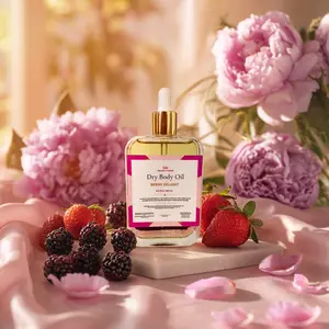 Berry Delight Scented Dry Body Oil - Moisturizing Formula for Skin without Grease