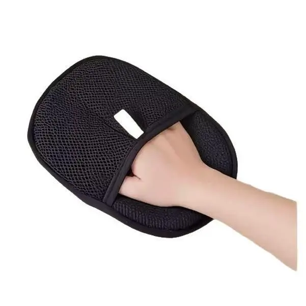Pet Hair Remover Mitt Pet Hair Remover Gloves Deshedding Brush Glove For Dog Cat Rabbit With Long Short Curly Hair