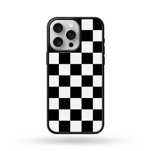 Black & White Checkered Phone Case