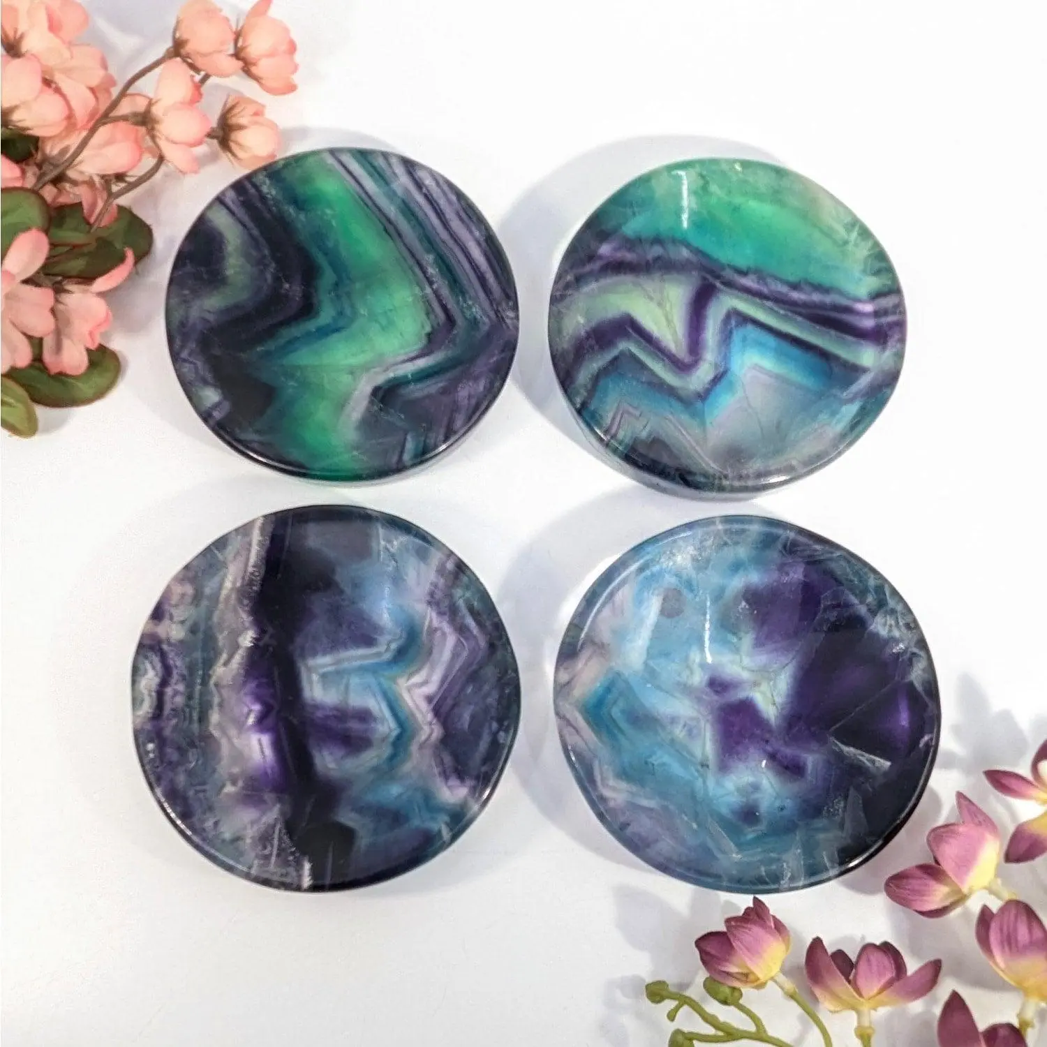 Rainbow Fluorite 3.5 inch Bowl