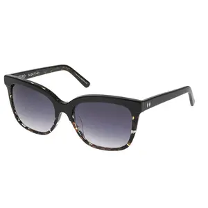Cleo Black Monarch Smoke Gradient Lens