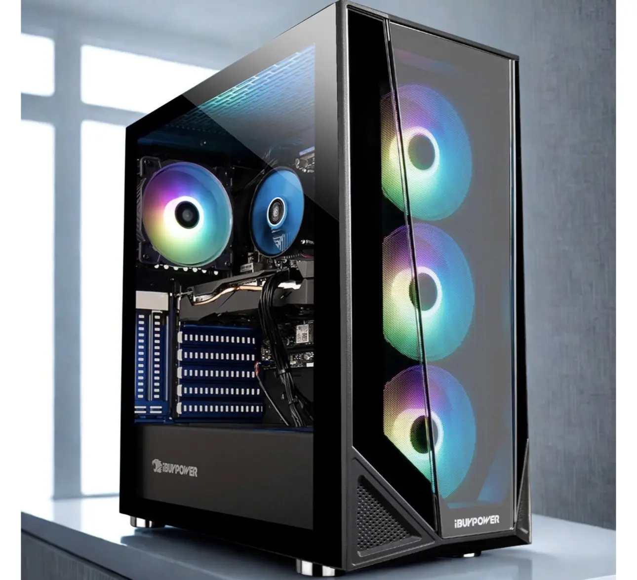RGB Gaming Desktop PC Intel i7 6-Core RTX 5060 32GB