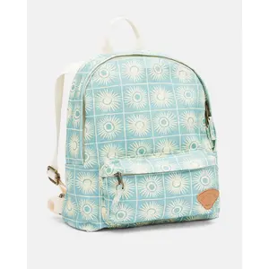 Mini Mama Backpack - Misty Blue