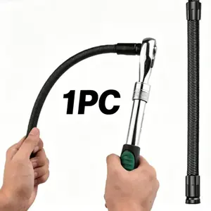 1/2 Flexible Shaft Extension Extender Torque Socket Ratchet Spanners Electric Wrench Connecting Rod Hand Tools Socket Wrenches