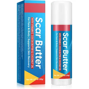 Nourishing Scar Butter Stick with Vitamin E, Cocoa Butter & Coconut Oil Skin Care for Face, Body & Hands, Suitable for All Skin Types 1Pack