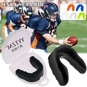 Comprehensive Sports Tooth Guard Mouthguards, Suitable for Hockey Basketball Karate Soccer Martial Arts Rugby Boxing, Best Protection Comfort