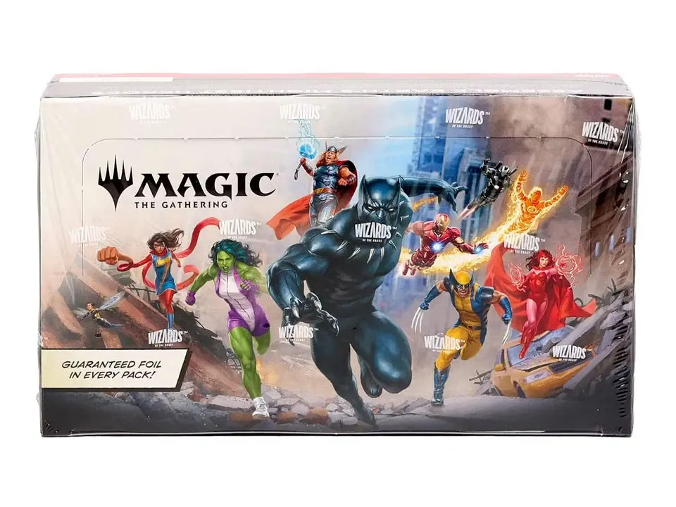 Magic the Gathering Marvel Super Heroes Play Booster Trading Cards Magic the Gathering Marvel Super Heroes Play Booster Trading Cards
