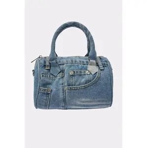 NO BLUES DENIM PURSE