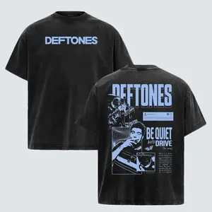 Deft0nes Merch Heavy Metal Shirt, D3ftones Unisex Tshirt, Music Graphic Tee, Rock Band Shirt, Retro Music Tee, Rock Music Lover Shirt, Vintage Band Shirts Casual Fabric Fit Top, Top Men's and Women's