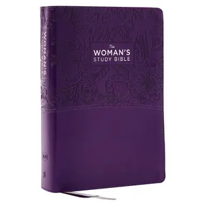 KJV, The Woman's Study Bible, Purple Leathersoft, Red Letter, Full-Color Edition, Comfort Print: Receiving God's Truth for Balance, Hope, and Transformation by Dorothy Kelley Patterson||Rhonda Kelley||Thomas Nelson [Leathersoft Book]