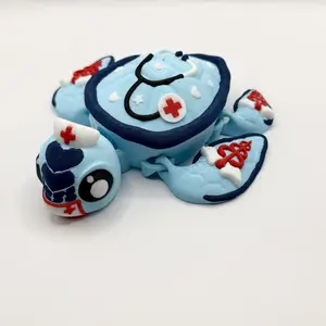 Nurse Turtle 3D Print | Exclusive Layersake Design