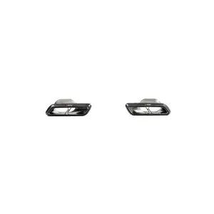 Akrapovic Evolution Tail Pipe Set (High Gloss Carbon) for 2018 Mercedes Benz E63/ Estate (W213/ S213)