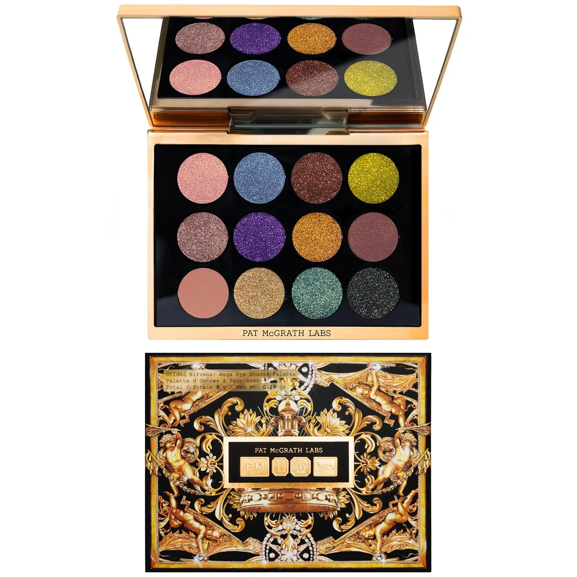 Gilded Nirvana: Mega Eye Shadow Palette Gilded Nirvana: Mega Eye Shadow Palette