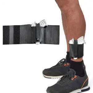Comfort-Padded Neoprene Ankle Holster - Discreet Concealed Carry, glock 19 holster，1911 holster,Built-In Magazine Pouch & Enhanced Secure Strap - Unisex Design for Women & Men, Concealment