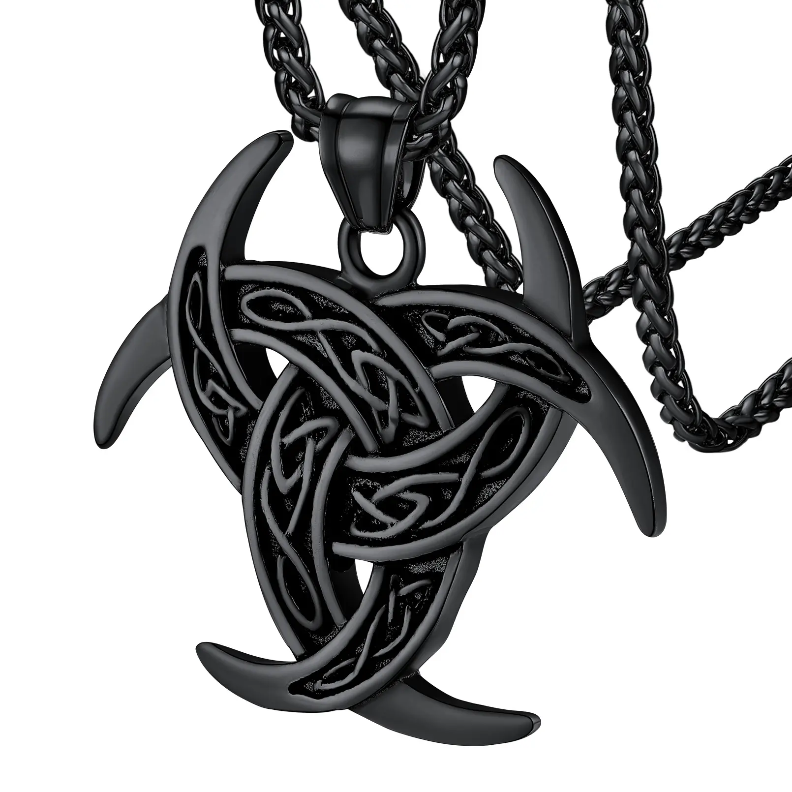 Odin Triple Horn-Plated Black