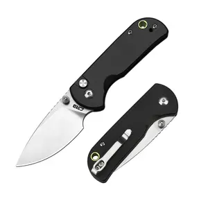 CJRB Mica Multitool Folding Utility Knife - AR-RPM9 Steel Blade, Aluminium Handle, Mini EDC Multi Tools, Survival Pocket Knives, Dad Gifts, Step Dad Gifts for Everyday Carry