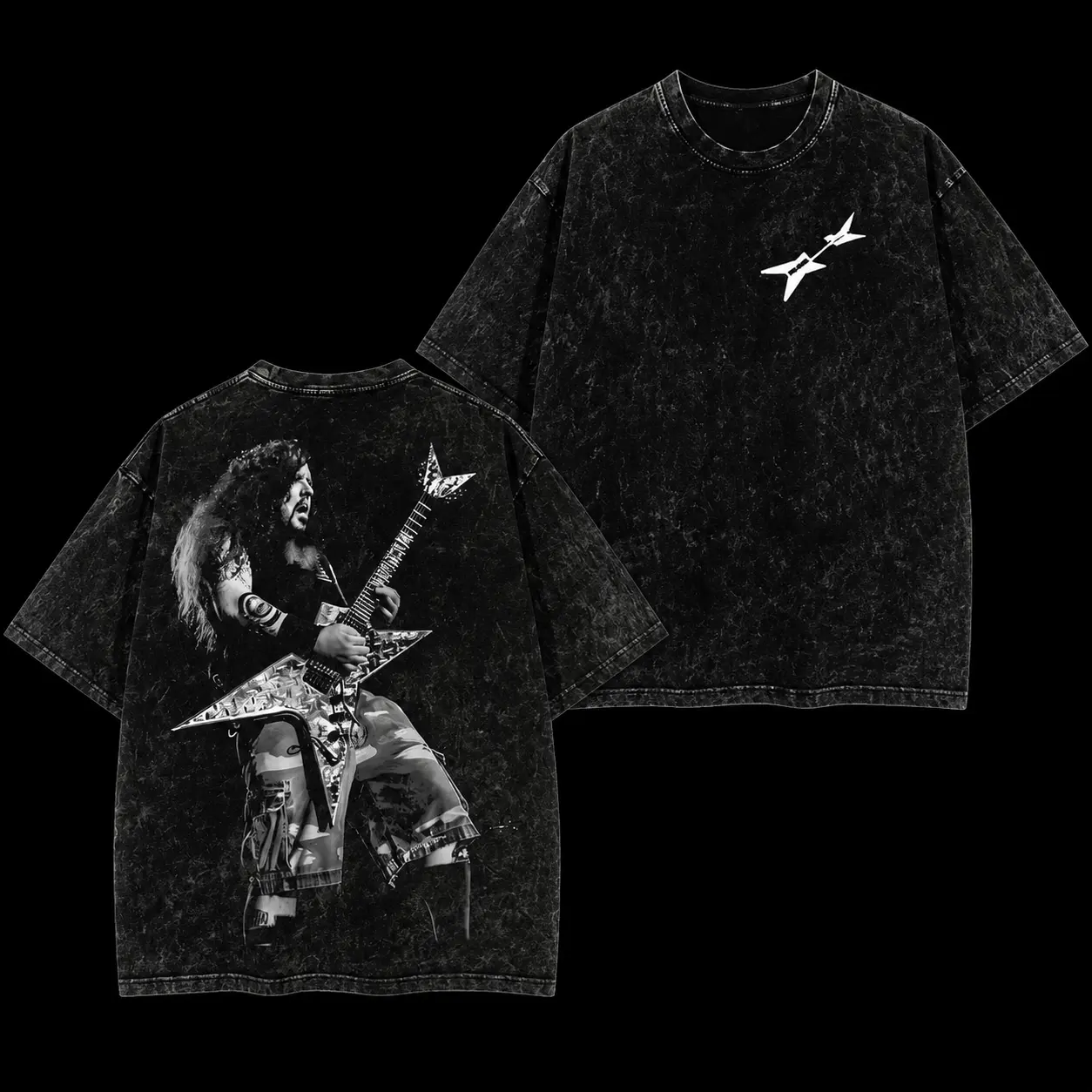 Vintage Dimebag Darrell Abbott PANTERA 3.03 Heavy Metal Unisex Rock Band Cotton T-Shirt, Y2K Outfits Top Menswear Clothing Pantera Merch, Pepper Comfort Colors