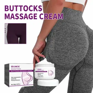Tightening Butt Cream, Sensual Buttock Massage Balm, Smooths Unevenness, Light Firming Lines, Moisturizing, Gentle Absorption, All Skin Types, Body Contouring Cream, Body Care