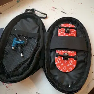 LC BOARDS FINGERBOARD BAG CARRYING CASE BLACK