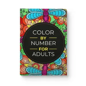 Color By Number For Adults 75 Beautiful Pictures Designed For Fun Adult Relaxation Stress Relief Coloring Book Hours Of Entertainment