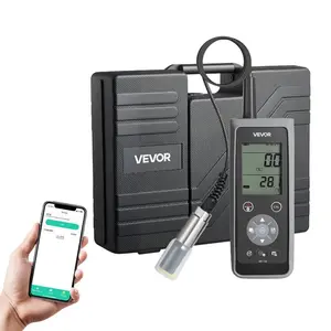 VEVOR Dissolved Oxygen Meter, 0.0-50.0 mg/L Measurement Range, Portable Dissolved Oxygen Tester Kit with 13.1 ft Electrode Cable, Bluetooth/USB Data Transfer, 750 Data Sets Storage, DO Meter for PondsVEVOR Super Brand Day