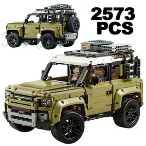 2573PCS Technical Off-road Defender Classic Car Building Blocks 42110 Set Model MOC Vehicle Toys Bricks for Boys Adult Gift Building Sets